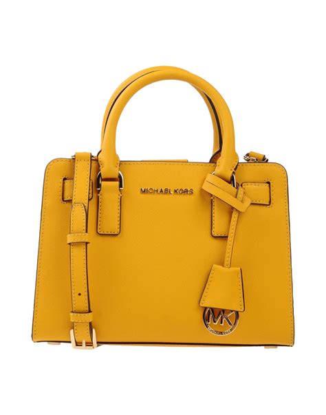 michael kors yellow purse at outlet|Michael Kors purses clearance yellow.